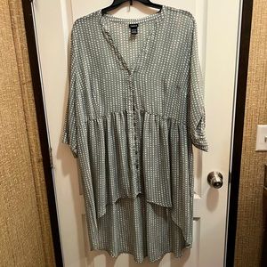 Torrid Sheer Heart Tunic 3X